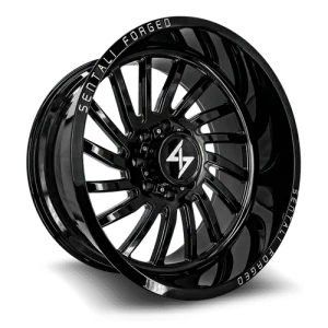 Sentali – Forged SF-1 – Black – 28″x16″ -99mm – All weather Wheels – SF128165299GB-R